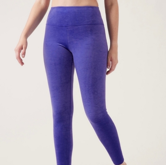 Athleta Elation Velvet Tight Leggings - Picture 1 of 9